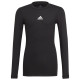 Adidas Παιδική μακρυμάνικη ισοθερμική μπλούζα Techfit